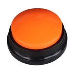 Bouton de communication pour animaux : boîte vocale pour chien, enregistreur vocal. Style : modèle d'enregistrement. Couleurs : rouge, rose, jaune, bleu lac, blanc, bleu foncé, bleu clair, vert, violet, rouge, orange.