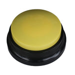Bouton de communication pour animaux : boîte vocale pour chien, enregistreur vocal. Style : modèle d'enregistrement. Couleurs : rouge, rose, jaune, bleu lac, blanc, bleu foncé, bleu clair, vert, violet, rouge, orange.