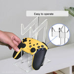 Support de rangement double couche en acrylique pour manette de jeu PS4/PS5/PS3