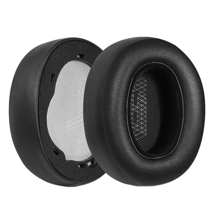 2 protège-écouteurs en éponge pour JBL Live 650BTNC/660/E65BTNC/Duet NC, en cuir protéiné pour Live 650BTNC, noir filet pour Live 650BTNC, gris filet pour Live 650BTNC, cuir+velours pour Live 650BTNC