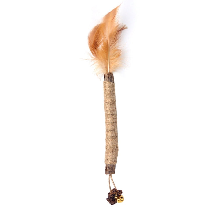 Jouet bâton de dentition pour chat, nettoie les dents, bâton d'herbe à chat, 5 pièces Lafite, 5 pièces plumes noires, 5 pièces plumes jaunes