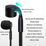 Microphone sans fil pour saxophone en extérieur, capteur pour saxophone