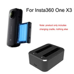 Station de charge double pour batteries de caméra panoramique Insta360 X3 A520, pour batteries doubles Insta360 X3