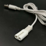 2pcs  USB Charging Cable For Philips CONFU SUPOR Hair Ball Trimmer, 2pcs For Philips Hair Ball Trimmer