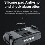 Adaptateur magnétique à deux griffes TELESIN pour caméra d'action DJI OSMO Action 3