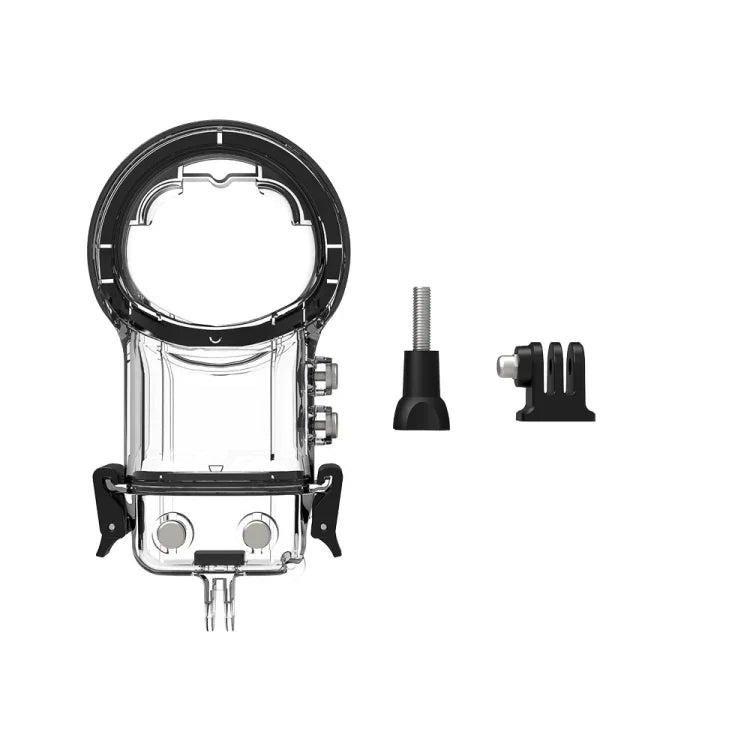Boîtier étanche pour appareil photo Insta360 X3 (sans logo), neutre sans logo