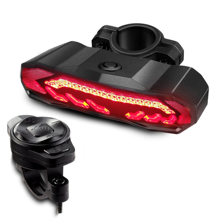 Feu arrière intelligent de freinage pour vélo SF31 avec alerte USB pour nuit, SF31 nouvelle télécommande
