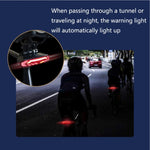 Feu arrière intelligent de freinage pour vélo SF31 avec alerte USB pour nuit, SF31 nouvelle télécommande