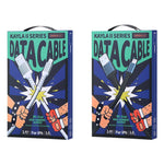 Câble de données REMAX RC-C008 2.4A TPE souple anti-casse, longueur 1m, USB vers Micro USB, USB vers 8 broches