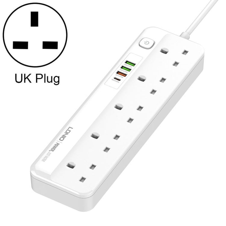LDNIO Prise Multifonctionnelle de Voyage Maison Bureau 5+4 Ports Charge Rapide