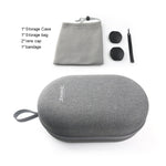 Pour PS5 VR2 DOBE Sac de rangement multifonction portable Protecteur d'objectif, DOBE