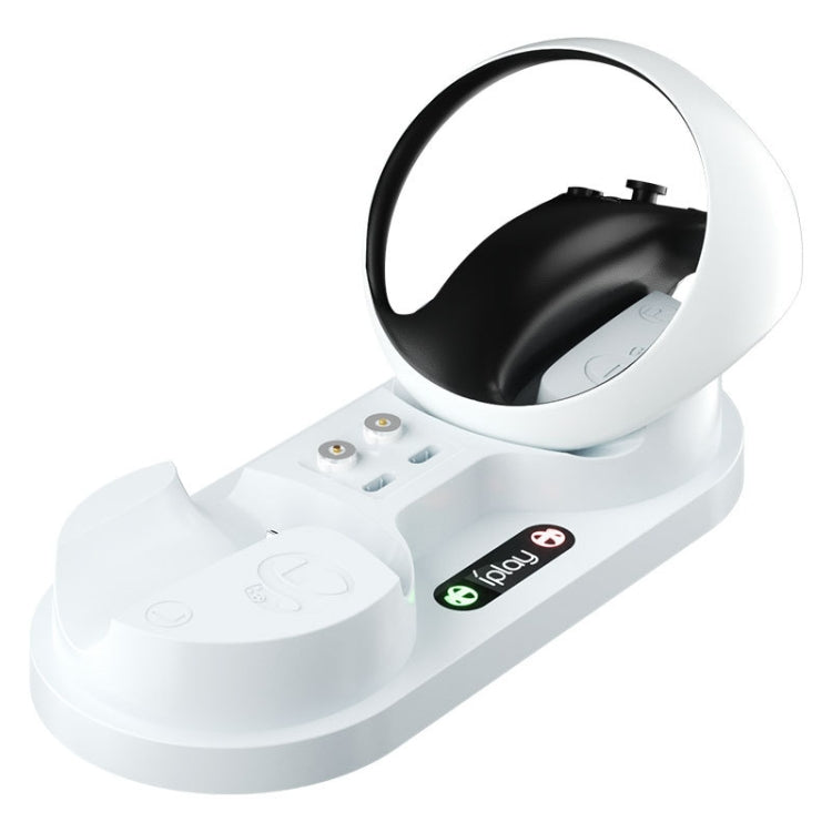 Pour base de chargement à succion magnétique iplay PS5 VR2 avec lumière LED, HBP-6479