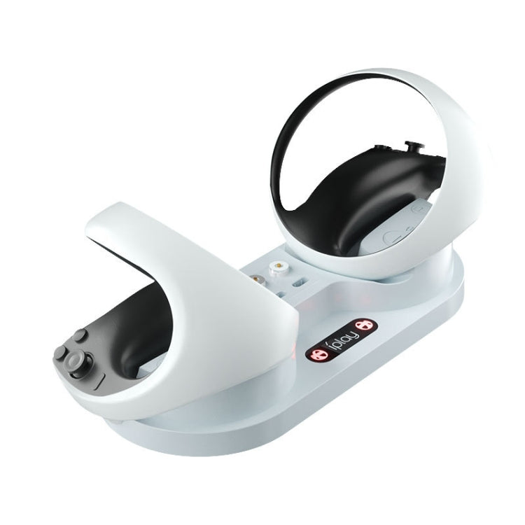 Pour base de chargement à succion magnétique iplay PS5 VR2 avec lumière LED, HBP-6479