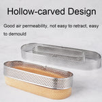 BN1006 Stainless Steel Mousse Circle Thickened Perforated Cake Mold DIY Baking Tools, Round(3 inches), Oval(5.5 inches), Round(3.5 inches), Oval(7.2 inches), Rectangle(3.9 inches), Love(3.1 inches), Rectangle(4.3 inches), Rectangle(4.7 inches)         ...