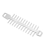 Bâton de barbecue en acier inoxydable 304 pour steak, poisson et barbecue en plein air, bâton de barbecue de style visage de chat, bâton de barbecue de style crochet