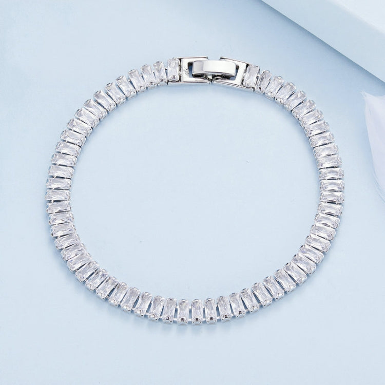 Bracelet étincelant en oxyde de zirconium, bijoux en cuivre plaqué or, YIB055-17LCP, YIB055-19LCP, YIB055-17LVT, YIB055-19LVT