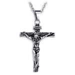 OPK 810 Collier Pendentif Homme Rétro en Acier Titane, [Pendentif Noir Doré, Couleur Acier+Chaîne Perles 3x55cm, Doré+Chaîne Perles 3x55cm, Noir Doré+Chaîne Perles 3x55cm, Pendentif Couleur Acier, Pendentif Doré