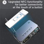 M9 Pro Récepteur Bluetooth 5.1 Lanceur Radio FM Adaptateur Audio NFC 4 en 1, M9 Pro