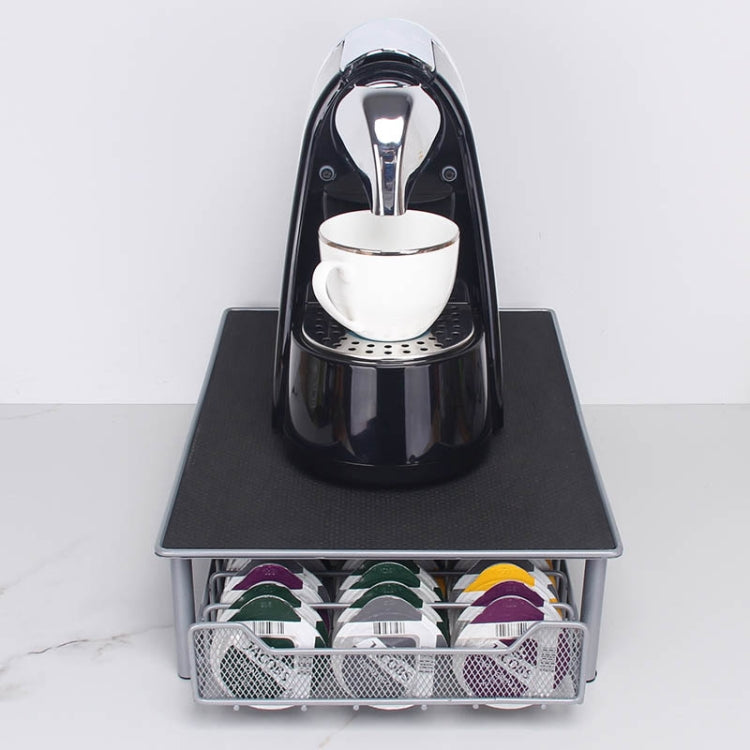 Organisateur de capsules de café à 3 tiroirs, peut stocker 60 boules de lait