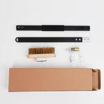 Brosse de four épaissie Pelle de transfert pour four domestique Brosse de four, manche en alliage de 40 cm