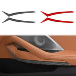 For 2019-2024 BMW 8 Series G14 2pcs /Set 2-door Version Inner Door Armrest Sticker