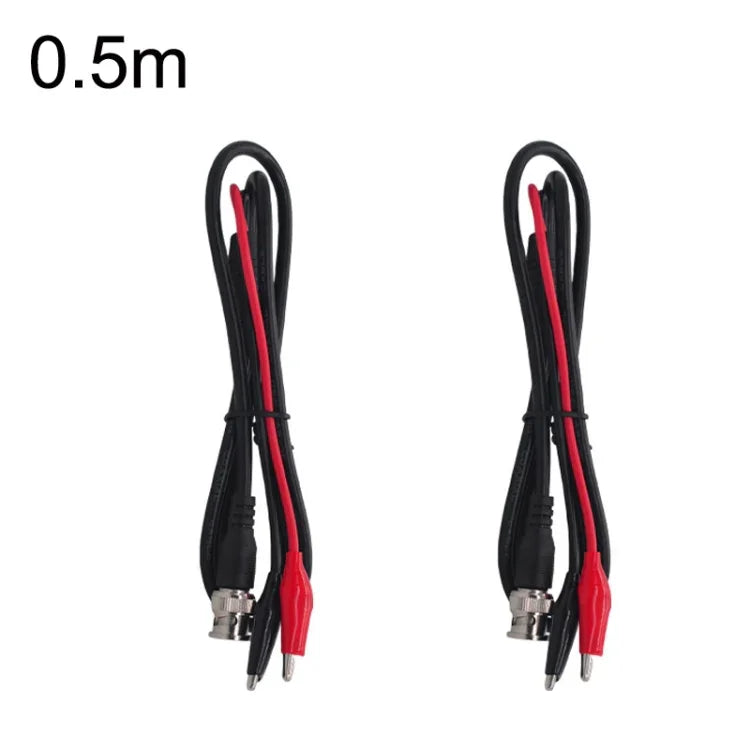 2pcs BNC vers 2 x pinces crocodile Double câble coaxial câble vidéo, Longueur :, BNC vers 2 x pinces crocodile 0,5m, BNC vers 2 x pinces crocodile 1m, BNC vers 2 x pinces crocodile 1,5m, BNC vers 2 x pinces crocodile 2m, BNC vers 2 x pinces crocodile 3m