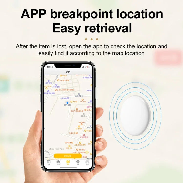 Mini traceur GPS Bluetooth R20, localisateur pour animaux de compagnie, enfants et personnes âgées, emballage en boîte couleur, avec kit de protection