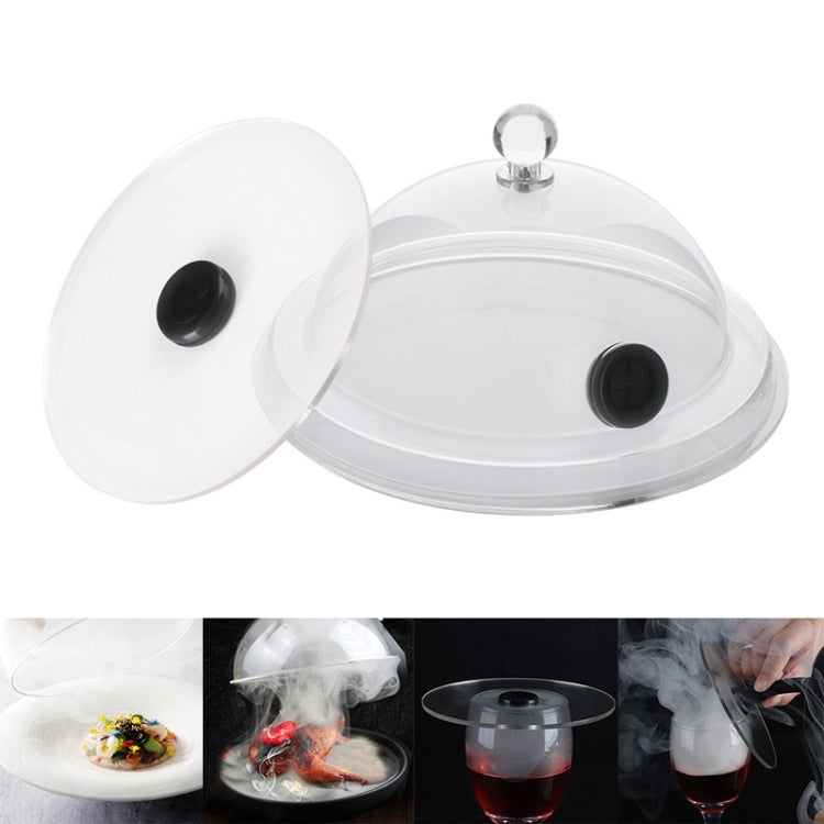 Dôme fumoir à cocktails en acrylique pour cuisine, dôme fumoir
