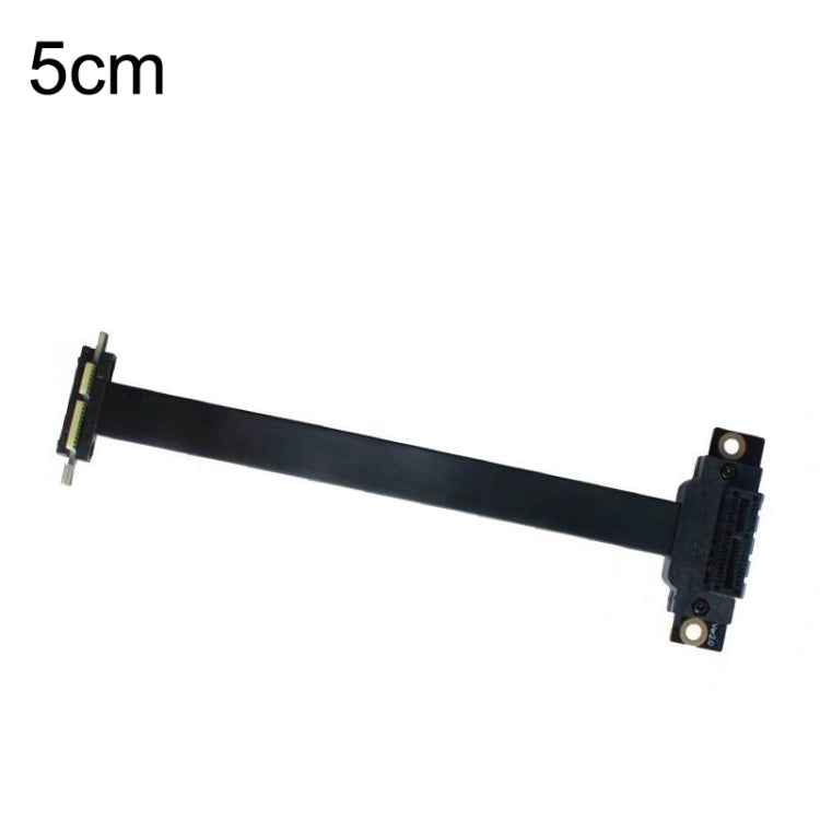Câble d'extension PCI-E 3.0 1X à 90 degrés pour carte graphique / carte réseau sans fil, longueur du câble : 5 cm, 10 cm, 15 cm, 20 cm, 25 cm, 30 cm, 40 cm, 50 cm