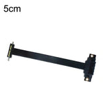 Câble d'extension PCI-E 3.0 1X à 90 degrés pour carte graphique / carte réseau sans fil, longueur du câble : 5 cm, 10 cm, 15 cm, 20 cm, 25 cm, 30 cm, 40 cm, 50 cm