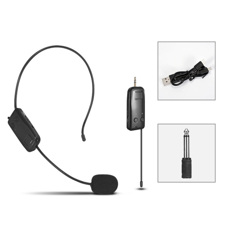 Micro-casque Sans Fil UHF Microphone Lavalier Amplificateur Casque, Un pour Un, Un pour Deux