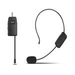 UHF Wireless Headset Microphone Lavalier Headset Amplifier, One For One, One For Two