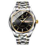 Montre à Quartz Multifonctionnelle Lumineuse BINBONG B5552 avec Calendrier d'Affaires