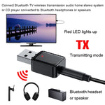 Adaptateur USB Bluetooth Réception Lancement 2 en 1 RX-TX-413, RX-TX-413 Noir, RX-TX-413 Blanc