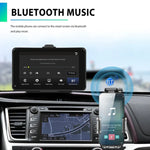A3135 Écran intelligent filaire HD de 7 pouces avec CarPlay sans fil + Android Auto + Android, sans caméra, avec caméra