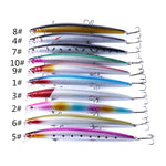 Leurres artificiels pour pêche en mer à longue distance HENGJIA MI101 18 cm 26 g, MI101 (4), MI101 (6), MI101 (7), MI101 (8), MI101 (9), MI101 (10), MI101 (5), MI101 (1), MI101 (2), MI101 (3), MI101 (10 couleurs)