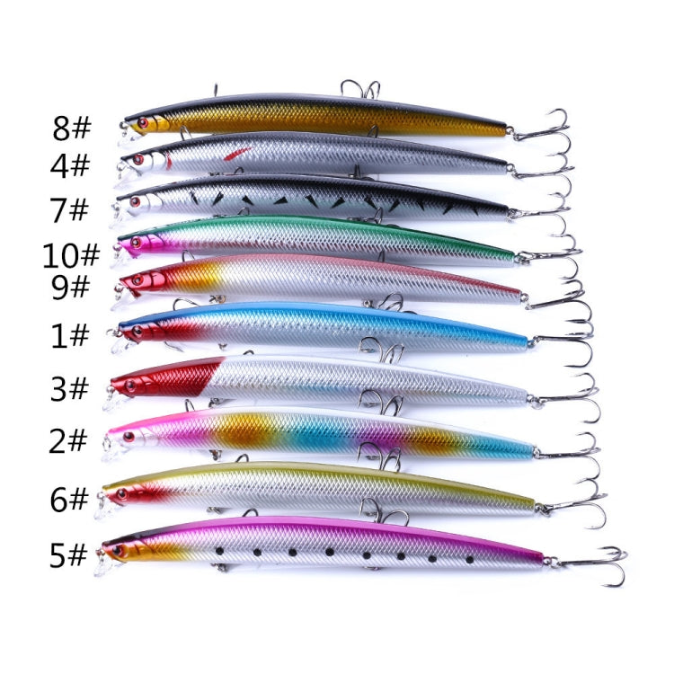 Leurres artificiels pour pêche en mer à longue distance HENGJIA MI101 18 cm 26 g, MI101 (4), MI101 (6), MI101 (7), MI101 (8), MI101 (9), MI101 (10), MI101 (5), MI101 (1), MI101 (2), MI101 (3), MI101 (10 couleurs)