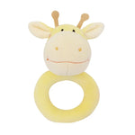 Hochet pour bébé Jouets à poignée à saisir Jouets apaisants pour nouveau-né, Style :, Girafe, Lapin rose, Petit éléphant gris, Koala, Cochon, Singe, Lapin blanc, Petite souris rouge, Petit éléphant fleur, Petite banane, Hochet ours bleu pour dormir
