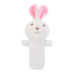 Hochet pour bébé Jouets à poignée à saisir Jouets apaisants pour nouveau-né, Style :, Girafe, Lapin rose, Petit éléphant gris, Koala, Cochon, Singe, Lapin blanc, Petite souris rouge, Petit éléphant fleur, Petite banane, Hochet ours bleu pour dormir