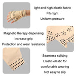 Gants de sport antidérapants à demi-doigt pour entraînement articulaire, taille unique