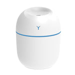 Humidificateur de voiture veilleuse colorée de bureau USB, Spéc. : 250 ml (Y-Blanc), 250 ml (Y-Rose), 250 ml (Y-Bleu), 220 ml (Y2-Blanc), 220 ml (Y2-Rose), 220 ml (Y2-Bleu)