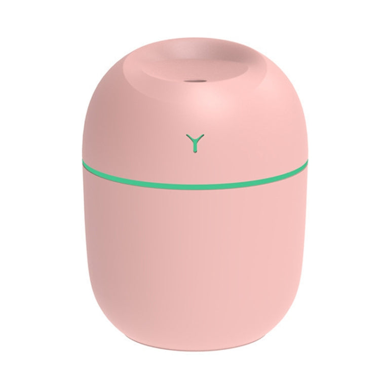 Humidificateur de voiture veilleuse colorée de bureau USB, Spéc. : 250 ml (Y-Blanc), 250 ml (Y-Rose), 250 ml (Y-Bleu), 220 ml (Y2-Blanc), 220 ml (Y2-Rose), 220 ml (Y2-Bleu)