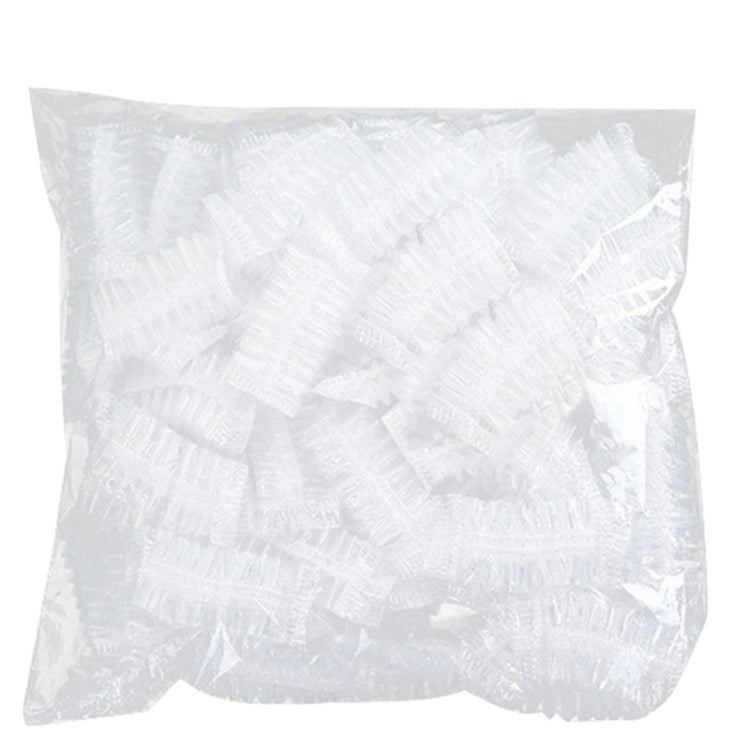 Lot de 100 cache-oreilles jetables imperméables pour teinture de cheveux, bain, beauté