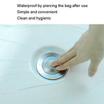 1 pack de sacs de bain jetables, sac en plastique pour baignoire, baril en bois, SPA, épaissi