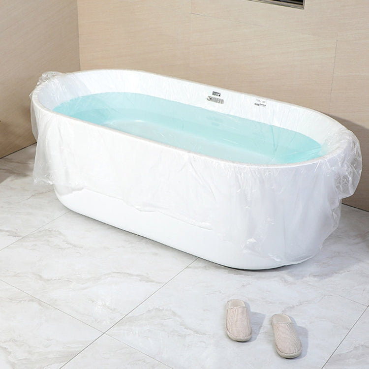 1 pack de sacs de bain jetables, sac en plastique pour baignoire, baril en bois, SPA, épaissi