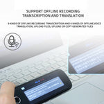 Hishell S40 : stylo-traducteur enregistreur de poche avec scanner hors ligne de 3,5 pouces