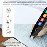Hishell S40 : stylo-traducteur enregistreur de poche avec scanner hors ligne de 3,5 pouces