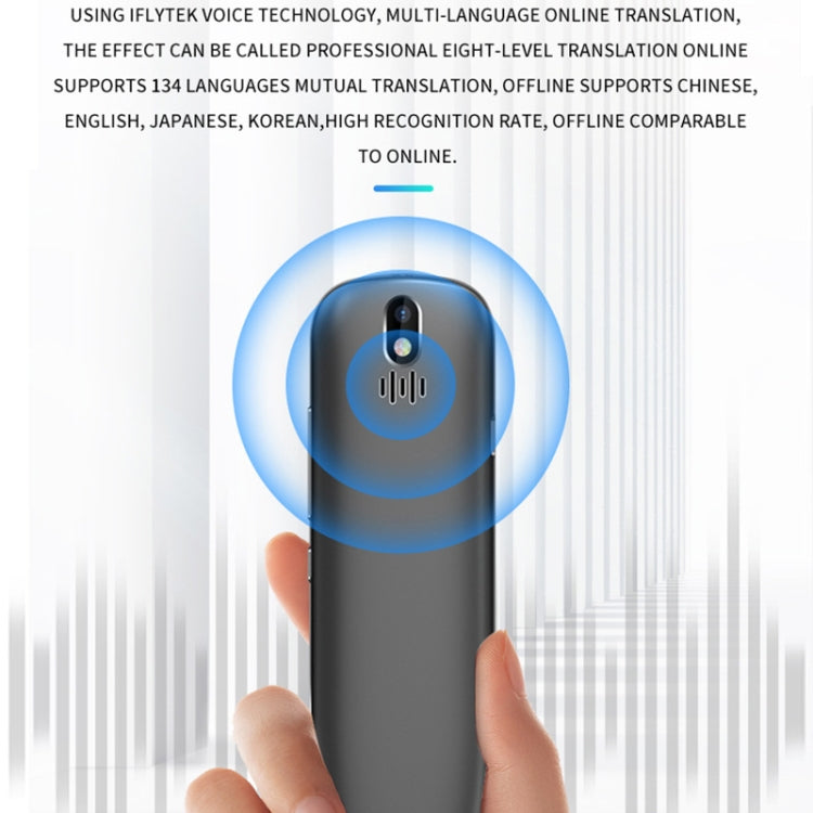 Hishell S40 : stylo-traducteur enregistreur de poche avec scanner hors ligne de 3,5 pouces
