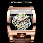 BINBOND B5011 Gear Hollow Outdoor Waterproof Luminous Men Business Watches