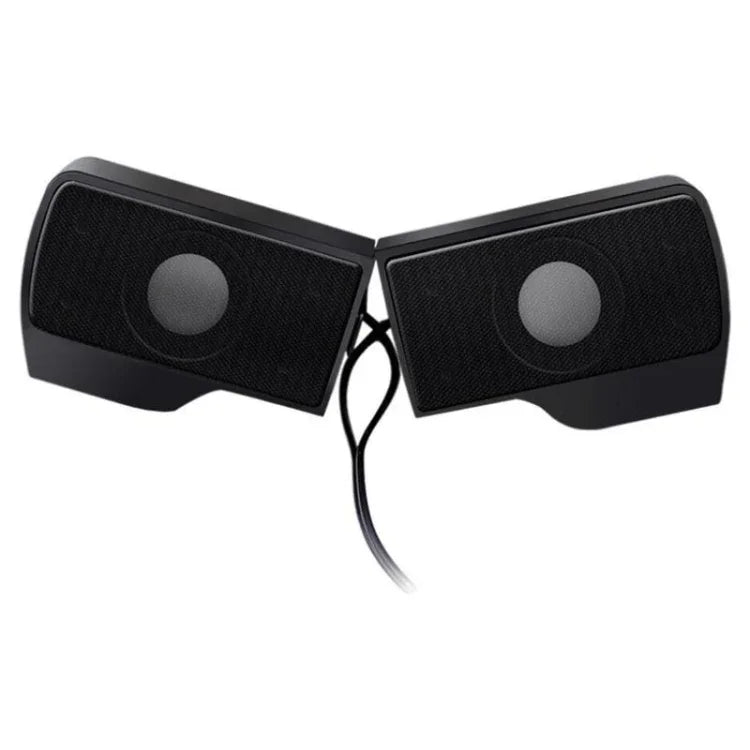 Mini haut-parleur stéréo USB clip-on pour ordinateur portable, PC de bureau, tablette, Mini clip-on